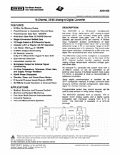DataSheet ADS1258 pdf