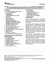 DataSheet ADS1278-HT pdf