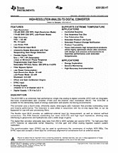 DataSheet ADS1282-HT pdf