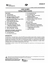 DataSheet ADS5500-EP pdf