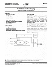 DataSheet ADS7822 pdf