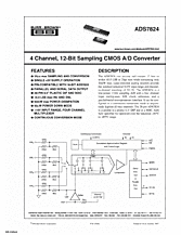 DataSheet ADS7824 pdf