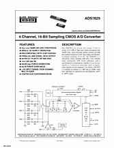 DataSheet ADS7825 pdf