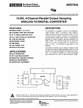 DataSheet ADS7842 pdf