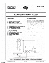 DataSheet ADS7845 pdf