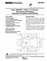 DataSheet ADS7861 pdf