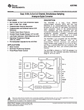 DataSheet ADS7865 pdf