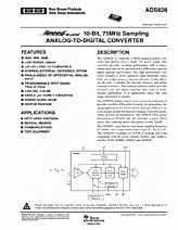 DataSheet ADS828 pdf