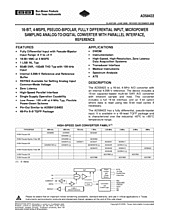 DataSheet ADS8422 pdf