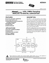 DataSheet ADS931 pdf