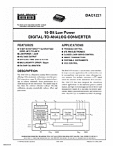 DataSheet DAC1221 pdf