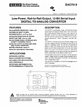 DataSheet DAC7513 pdf