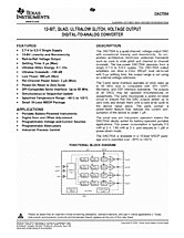 DataSheet DAC7554 pdf