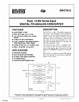DataSheet DAC7612 pdf