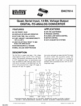 DataSheet DAC7614 pdf