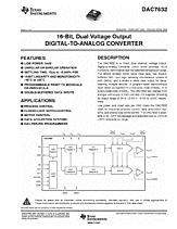 DataSheet DAC7632 pdf