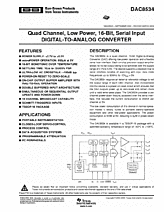 DataSheet DAC8534 pdf