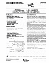 DataSheet DAC900 pdf