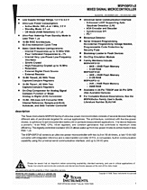 DataSheet MSP430F2112 pdf