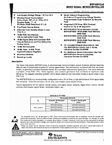 DataSheet MSP430F4250 pdf