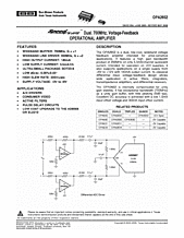 DataSheet OPA2652 pdf