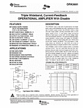 DataSheet OPA3691 pdf