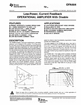 DataSheet OPA684 pdf