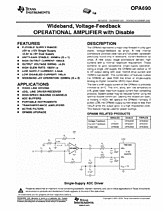 DataSheet OPA690 pdf