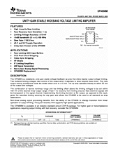 DataSheet OPA698M pdf