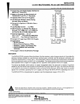 DataSheet SN75LV4737A pdf