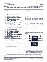 DataSheet TAS5630 pdf