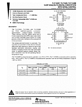 DataSheet TLC1549 pdf