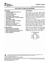 DataSheet TLC5615 pdf