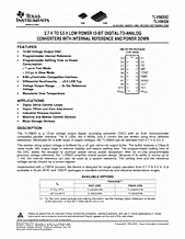 DataSheet TLV5633 pdf