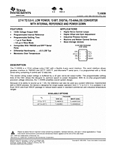 DataSheet TLV5636 pdf