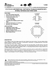 DataSheet TLV5638M pdf