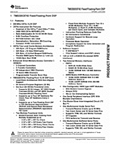 DataSheet TMS320C6472 pdf