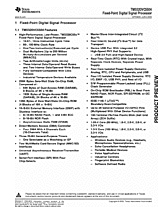 DataSheet TMS320VC5504 pdf