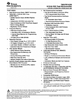 DataSheet TMS470R1A256 pdf