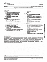 DataSheet TPS65930 pdf