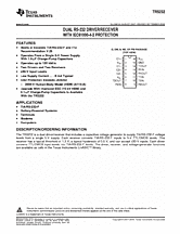 DataSheet TRS232 pdf