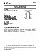 DataSheet TRS232E pdf