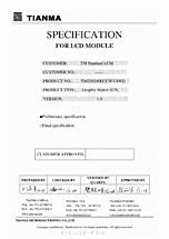 DataSheet TM320240ECCWVSWD pdf