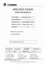 DataSheet TM320240EGFWVSWD pdf