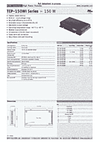 DataSheet TEP 150-2418WI pdf