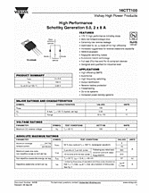DataSheet 16CTT100 pdf