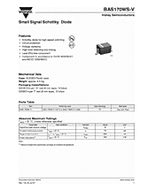 DataSheet BAS170WS pdf