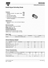 DataSheet BAS286 pdf