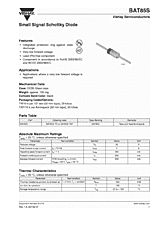 DataSheet BAT85S pdf