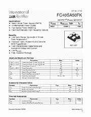 DataSheet FC40SA50FK pdf